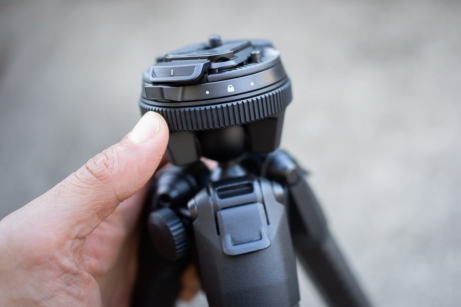 rotating ball head