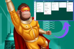 Screenshot of Kimp graphic design subscription service